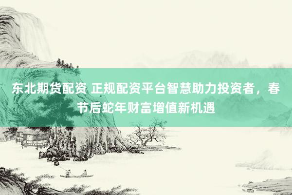 东北期货配资 正规配资平台智慧助力投资者，春节后蛇年财富增值新机遇