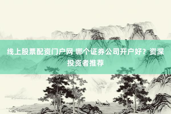线上股票配资门户网 哪个证券公司开户好？资深投资者推荐