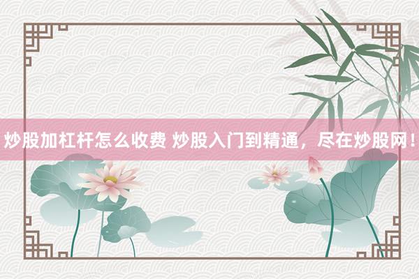 炒股加杠杆怎么收费 炒股入门到精通，尽在炒股网！