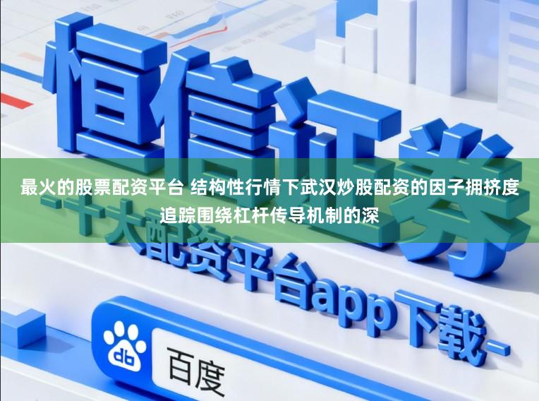 最火的股票配资平台 结构性行情下武汉炒股配资的因子拥挤度追踪围绕杠杆传导机制的深