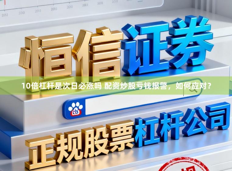 10倍杠杆是次日必涨吗 配资炒股亏钱报警，如何应对？