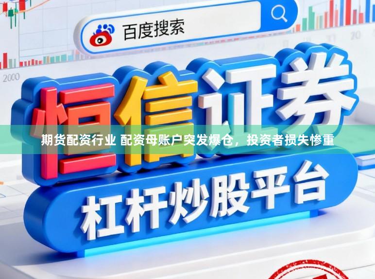 期货配资行业 配资母账户突发爆仓，投资者损失惨重